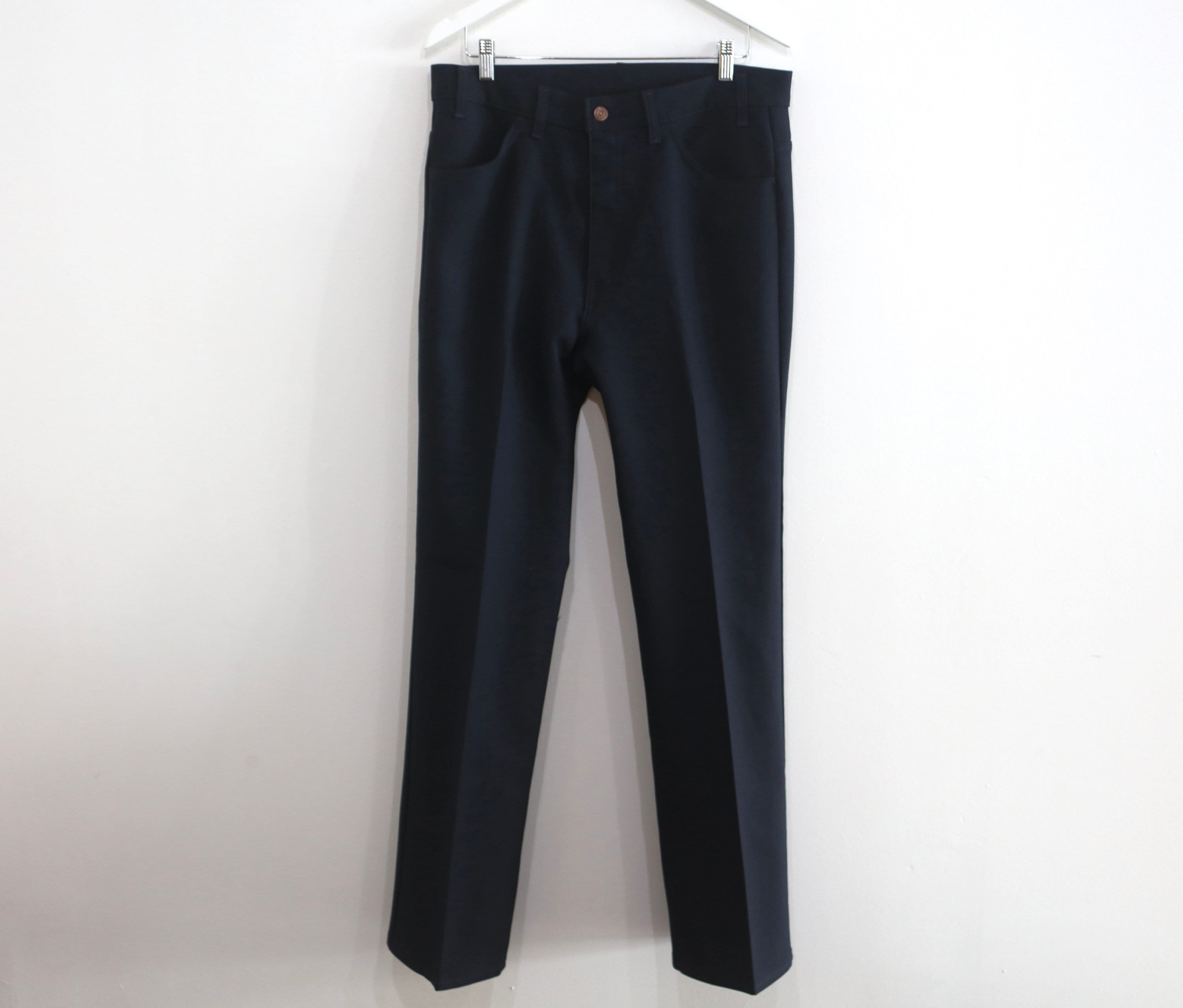 パンツ 70s Lee / Leens.Lee-Prest VINTAGE BLACK NEW Vintage Lee Jeans, Regular Fit, Straight Leg, 36x32