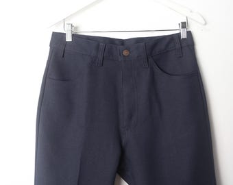 90s USA Levi’s Action Slacks STA-PREST Vintage 1990s Poly STA Prest LEVI'S Brand Action Slacks DEADSTOCK