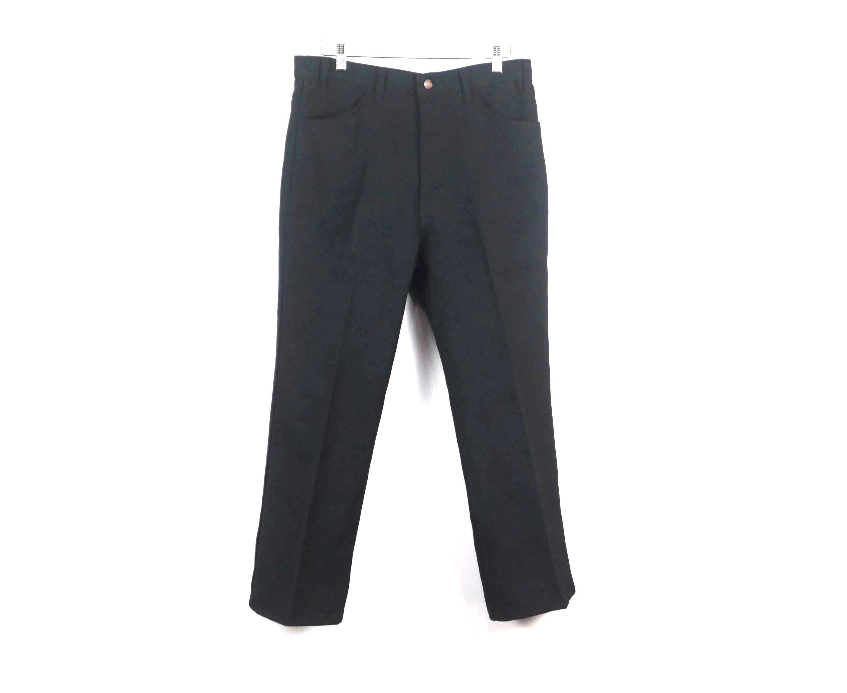 M 80s Live's ACTION SLACKS made in USA - Levis Action Slacks