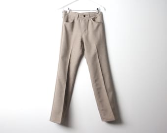 50s civilian chino pants（talon zipper） Vintage 50s Mens US Army Khaki Chino Trousers Pants Talon
