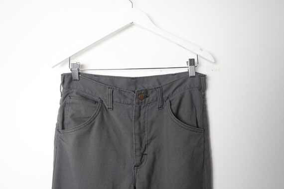 Vintage LEE Brand Levi's Style 1960s 70s Grey STA Prest