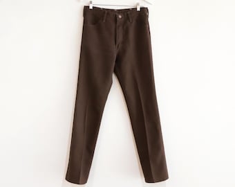 90s USA製 Levi’s Action slacks ブラウン Vintage Levi's Action Slacks Men's 38x28 Brown 90s Dress Pants