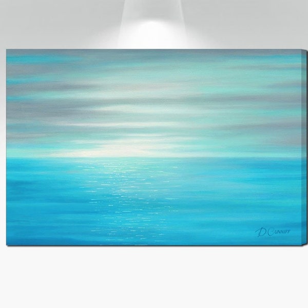 Aqua Wall Art Etsy