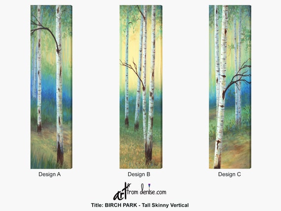 Tall And Narrow Vertical Wall Art Canvas Print Of Long Birch Singapore - Long Narrow Wall Art Vertical Tall And Narrow Vertical Wall Art Canvas Print Of Long Birch Singapore - Long Narrow Wall Art Vertical