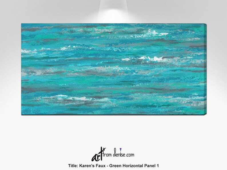 Long horizontal canvas wall art over bed decor above couch Etsy