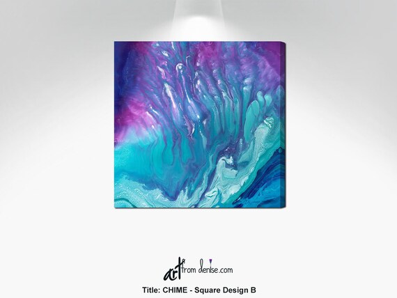 jewel tone abstract art