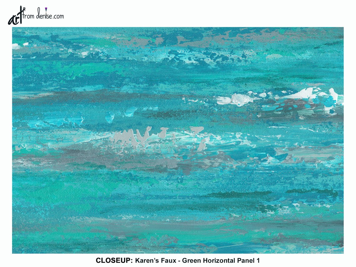 Long horizontal canvas wall art over bed decor above couch Etsy