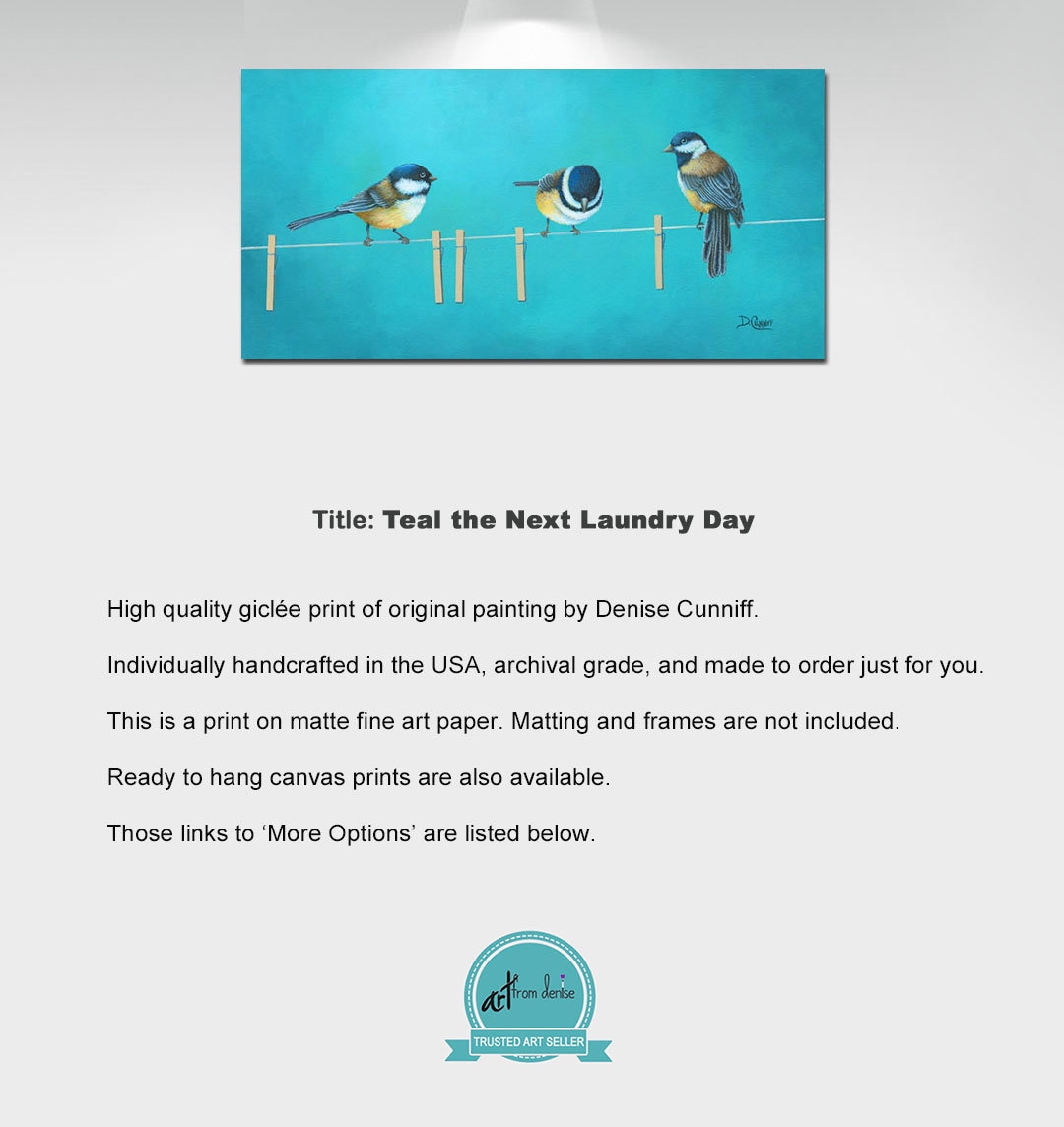 Laundry room wall art Teal yellow gray aqua blue Canvas wall Etsy