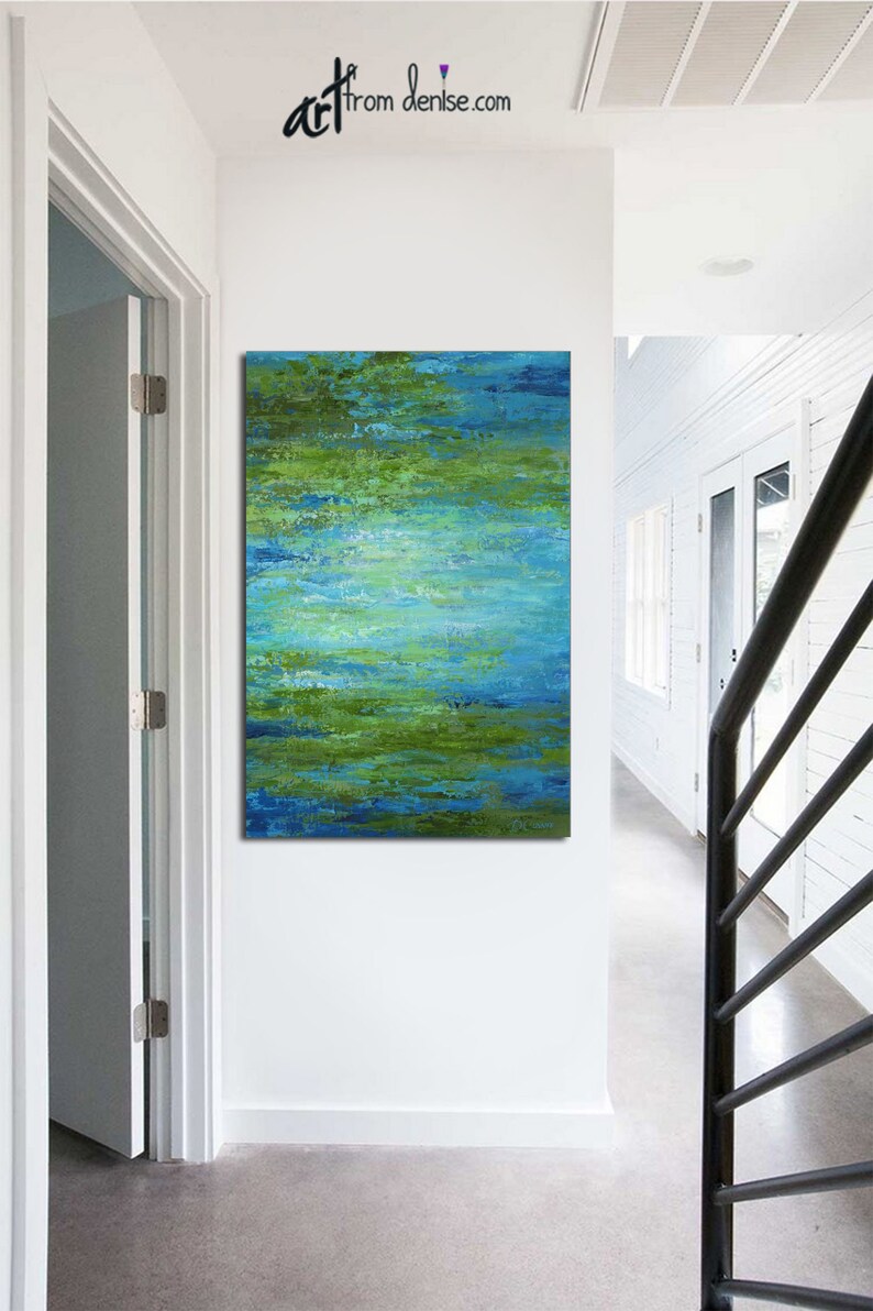 Oversized Abstract Painting Canvas Art Print Large Wall Art Etsy