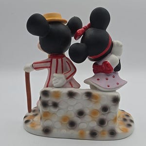 Walt Disney Musse Pigg och Mimmi Pigg Porslinsfigur bild 4
