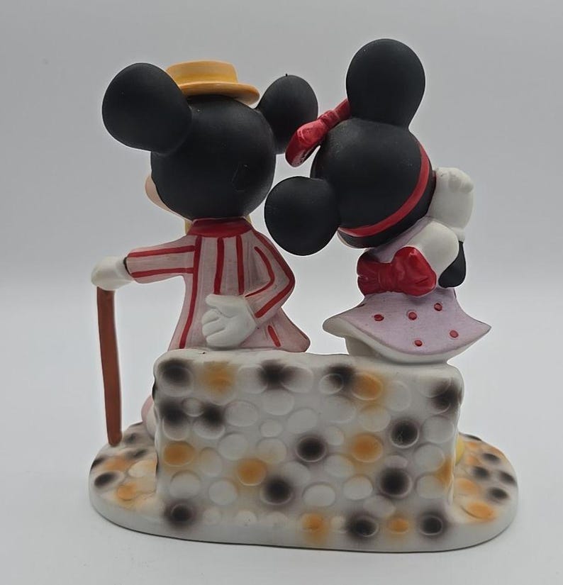 Walt Disney Musse Pigg och Mimmi Pigg Porslinsfigur bild 4