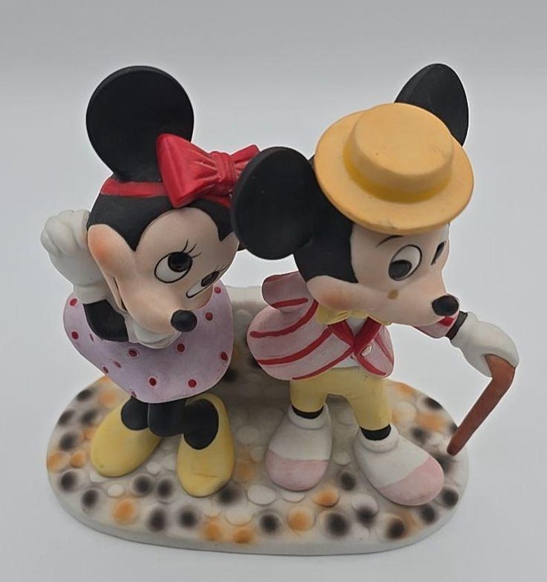 Walt Disney Musse Pigg och Mimmi Pigg Porslinsfigur bild 7