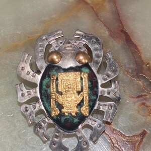 925 18k Peru Pin - Etsy