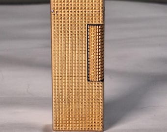 Zapalniczka Dunhill Rollagas Gold Plated Swiss Made US RE24163 wymaga wymiany uszczelki O-ring