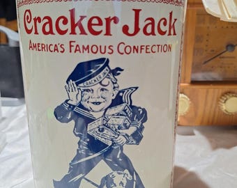 1980年製ヴィンテージ クラッカージャック ボーデン社製 8.25インチ 広告入りブリキ製おもちゃ サプライズ セーラー
