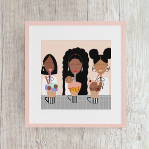 Ice Cream Milkshake - Art Print