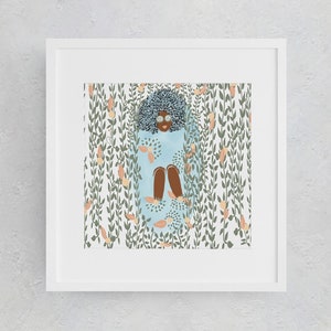 Plant Bath Art Print image 1