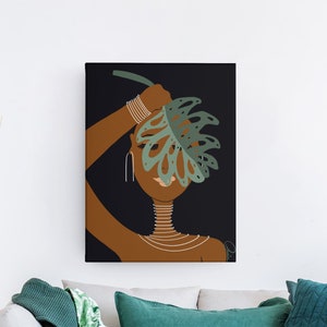CANVAS PRINT - Turn over a new leaf