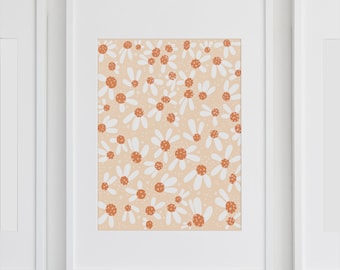 Wild Sand Daisies - ART PRINT