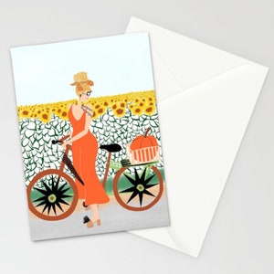 Promenade en citrouille - Lot de 5 cartes