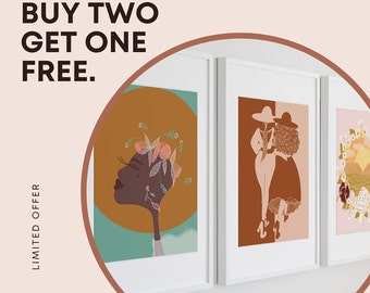 Buy 2 Art Prints get 1 FREE