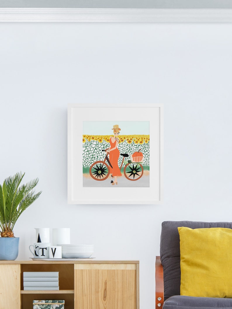 Pumpkin Ride ART PRINT image 3