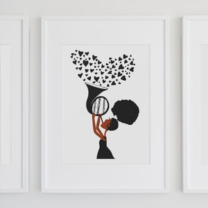 Sounds of Love -  Art Print