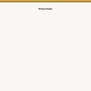 May include: A digital document titled Daily Word Count Log Printable | Track Your Writing Progress Weekly & Monthly | Authors | Instant Download PDF with the centered heading Writing Tracker and a small StoryForgePrints logo at the top.
