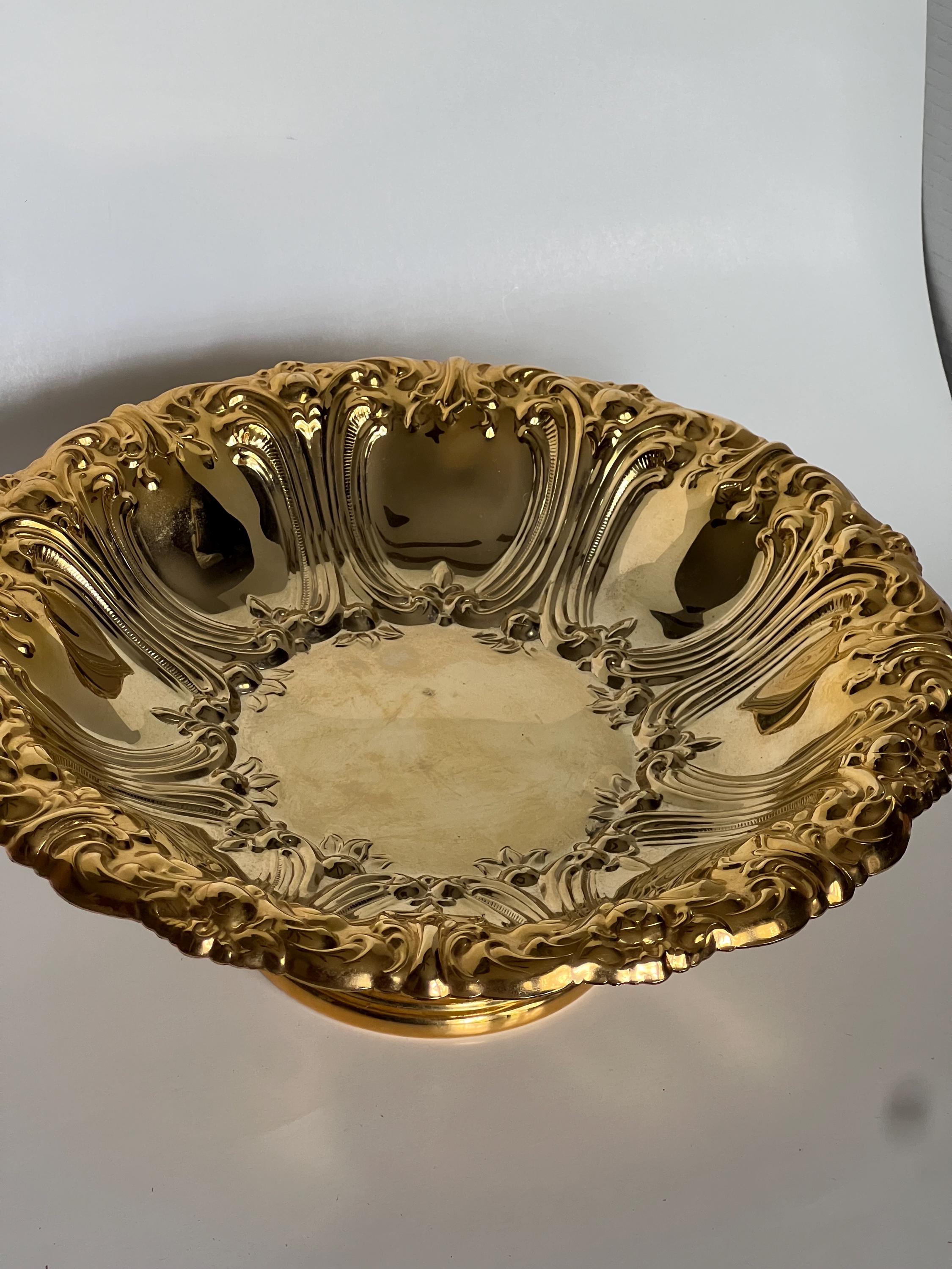工芸品 Kent Silversmiths 24-Karat Gold Plate Kent Silversmith - Etsy