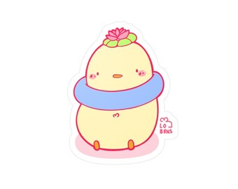 autocollant de canard de Zazzle.be Liste d'envies Vous avez des idées ? Sticker plante kawaii, finition satinée