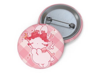 Épinglette ange lapin kawaii