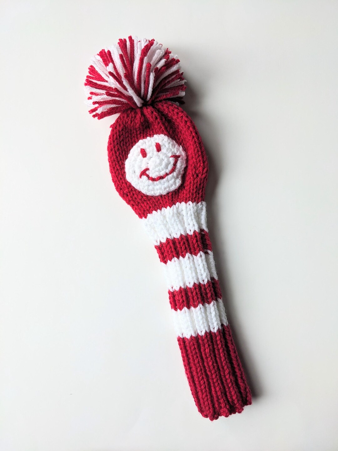 Smiley Face Cover,any Size, Choose Your Colors! Custom Hand Knitted ...