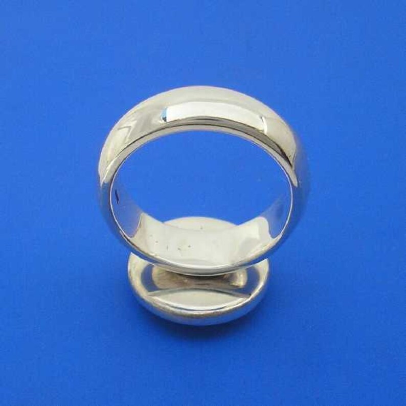 Silver Spinning Decision Maker Ring , Hand Made Solid Silver image 5