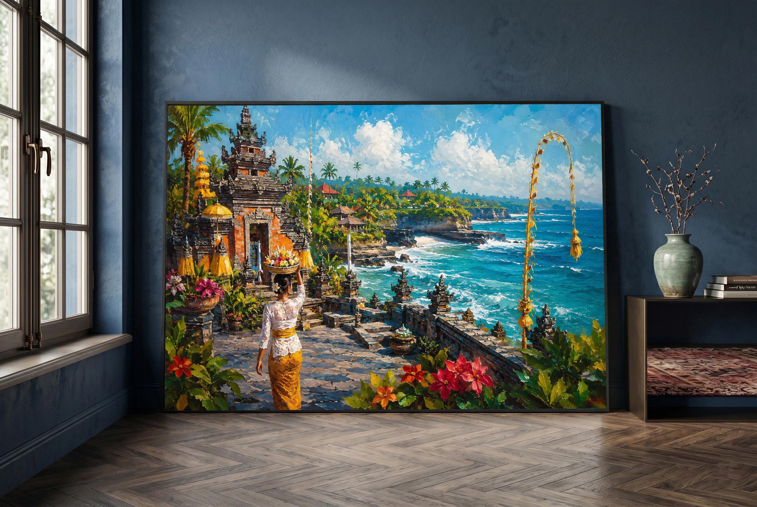 Indonesian Landscape Painting - Etsy