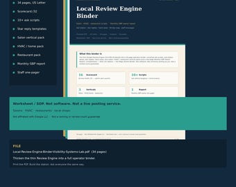 Scripts de solicitação de avaliações do Google para empresas locais | Pasta com modelos de resposta a avaliações em PDF
