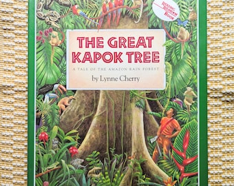 Der große Kapokbaum von Lynne Cherry, signiert, 1. Auflage, Hardcover, 1990