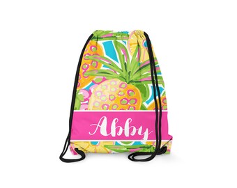 kids drawstring bag etsy