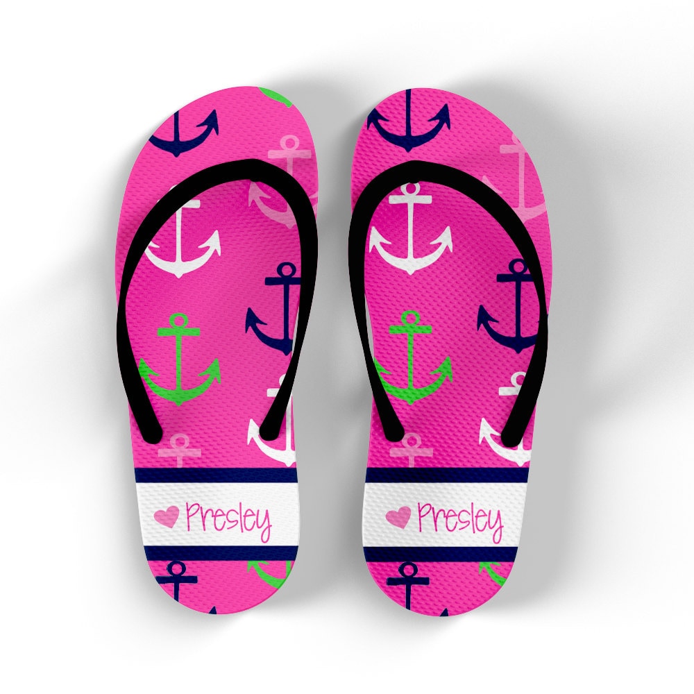 personalised flipflops
