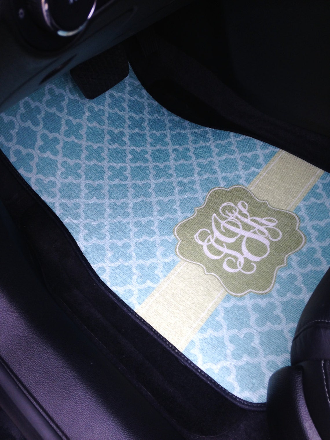 Personalized Car Floor Mats Clubs DIY customized monogram Etsy