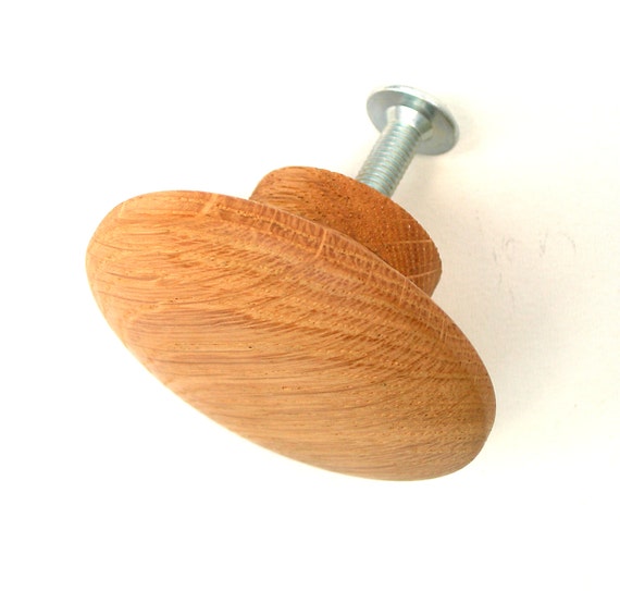 Oak Door Drawer Knob Etsy