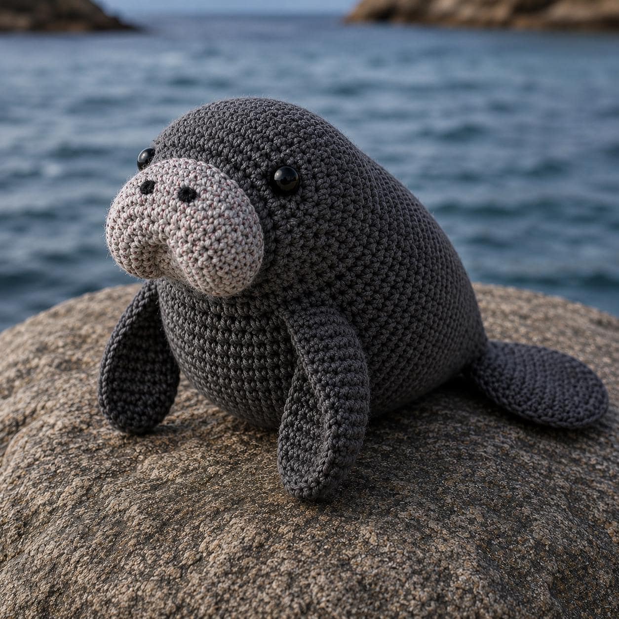 Realistic Manatee Amigurumi Pattern PDF