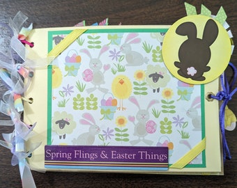 Easter Scrapbook Album Handmade