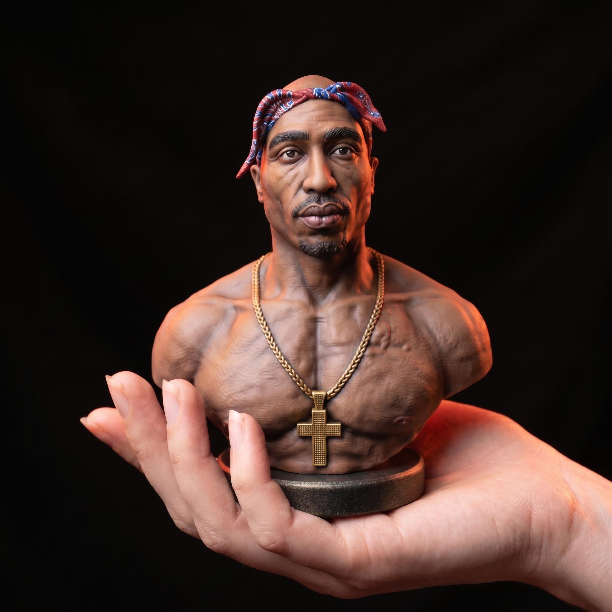 Tupac figurine - Etsy 日本