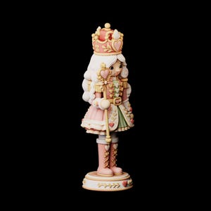 Weihnachts-Nussknacker-Prinzessin, Zuckerfee, Miniatur, STL + 3MF, Bambus Lab AMS, mehrfarbig, skalierbar, 28 mm, 32 mm, 75 mm, FDM SLA Bild 3