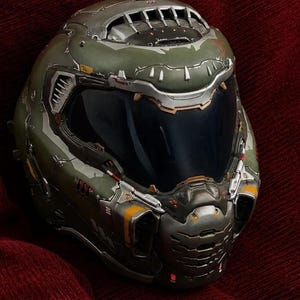doomguy motorcycle helmet Doomguy Helmet