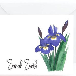 Personalized Floral Note Cards, Floral Note Cards, Note Cards image 2