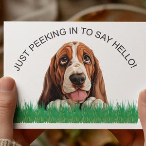 Cartes de correspondance chien, lot de 10 cartes de correspondance, cartes vierges
