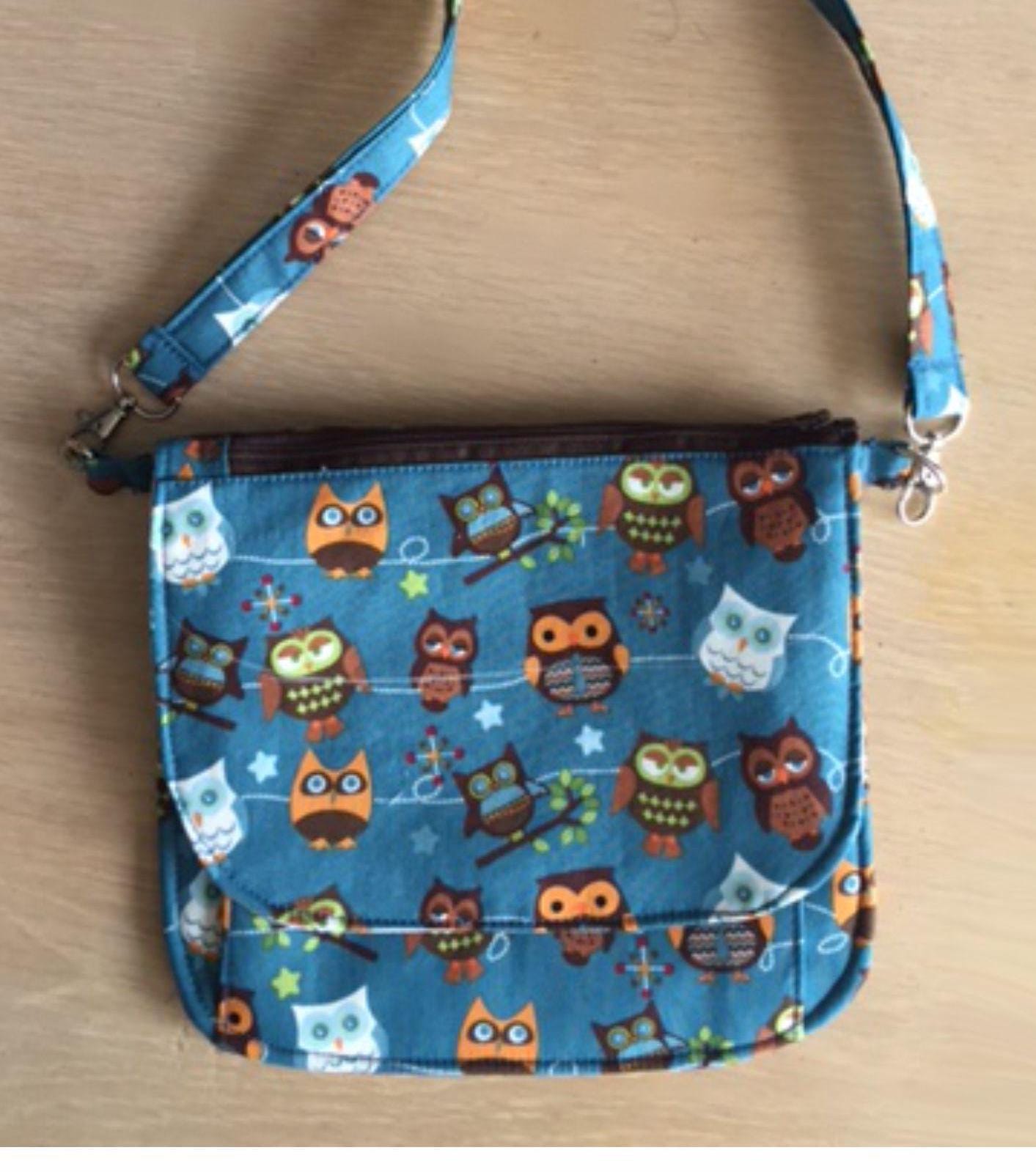 50% Off Crossbody Purse, Owl Print Crossbody Bag, Cute Small Bag, Crossbody bag