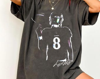 Comfort Colors Lamar Jackson T-shirt