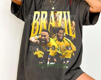 Comfort Colors Brazil National Football Team T-shirt, World Cup 2026 Tee